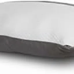 MASHR FAB - Luxury White & Grey Pillow for Bed – Ultra-Soft Cotton Cover with Plush Filling | Perfect Sleeping Pillow for Home, Hotel, and Guest Rooms | Machine Washable, Breathable (1)-image-13