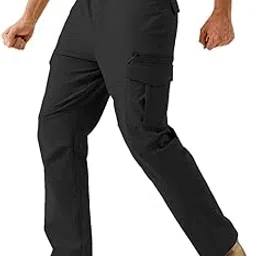 toplot Men's Functional Straight-Fit Cargo Pants-picture-29