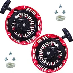 Pull Start Assembly for Honda GX160 GX200 Recoil Starter 5.5 6.5HP Engine 27400-Z1T-702 with Curved Rod Pawl 28400-Z4M-306ZB(Curved Steel Rod Pawls)-image-28