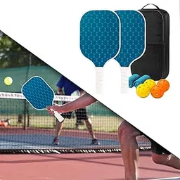 CALANDIS™ Pickleball Paddles Pickleball Ball and Paddles for Tournament Indoor Outdoor with 2 Towels | Racquets | Tennis | Tennis & Racquet Sports-picture-25