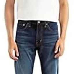 levi's Men's 511 Slim Fit Dark-Blue Jeans image 1