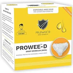Prowee Drop Dribbler Men | Regular Light Guard for Urine Incontinence | Manages Minor Bladder Leaks | Invisible & Discreet Disposable Underwear | Prevents Rashes & Groin Infections (Pack of 5) (XXL)-picture-26