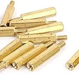 M3 (Machine tool accessories) Hexagonal Pillar Male to Female Thread PCB Standoff Spacer (26ry873qf137) 20mm+6mm 15pcs-image-28