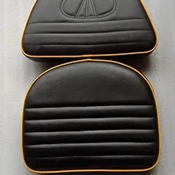 Nayyar Seats Faux Leather Tractor Designer Seat Cover for Mahindra 265, 275. John Deere, Sonalika, Eicher 380, Massey, HMT, Black and Camel.-picture-15