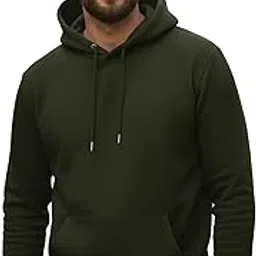 mack jonney Men Regular Fit Fleece ||Black||Hoodie Solid||Sweatshirt-JM3860-picture-31
