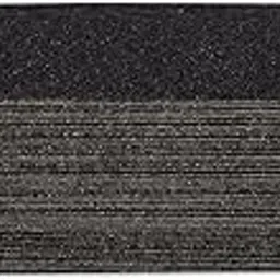 THE MANI PEDI ESSENTIALS Stainless Steel Foot Scraper/Pedi File Refill. Professional Collection Black Color Pedicure File Replacement Pads. 80 Grit. Size 5.3" L X 1.7" W � 50 pcs Pack of 1 image 1