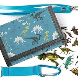 maplerich Kids Wallet for Boys Girls- Kids Trifold Wallet Ages 4-18, Dinosaur Wallets for Teen Boys, Cute Wallet with Coin Pocket and Card Holders, Children Birthday Gift, CB005, Cartoon, Cb005, Cartoon-picture-39