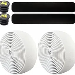 CALANDIS® 2xBike Handlebar Tapes Bicycle Bar Tape for Mountain Road Bikes Sports Rackets White | Handlebar Grips Tape & Pads | Bicycle Components & Parts-picture-21