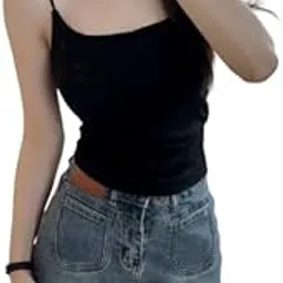 Women's Sleeveless Casual Tank Top, Spaghetti Strap Camisole Western Style Sleeveless Tops for Women Fashion Any Occasion-image-91