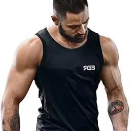 3colors 3Colours RGB Men's Light Weight Dryfit Sports Tank Top Vest Running, Gym,Yoga RGB-picture-14
