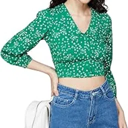 Women Polyester Regular Fit Printed Top-image-22