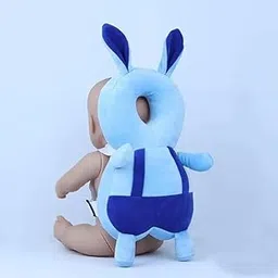 PBRJ Baby Head Protector Cushion with Adjustable Straps, Bee-Shaped Plush Soft Baby Safety Helmet for Crawling & Walking, Lightweight Back Protection for Toddlers (SkyBlue)-picture-31