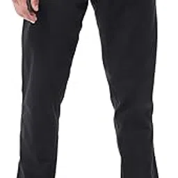 bewakoof Men's Solid 100% Cotton Joggers - Black, Regular Fit-picture-34