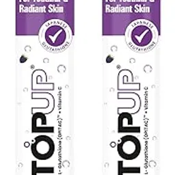 Topup Glow | Japanese Glutathione & Vit. C Effervescent Tablets (Pack of 2) | Antioxidants for clear, glowing skin | Mixed Berry flavour-picture-12