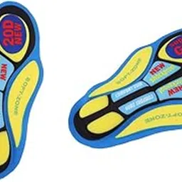 MERISHOPP 2 Piece 3D Sponge Cycling Shorts Pad Underwear Cushion Bike Accessories 20D-picture-35