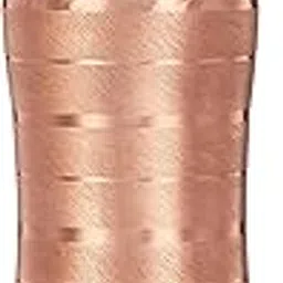 Amazon Brand - Solimo Copper Water Bottle with Fliptop | 100% Pure Copper Water Bottle I Leak Proof & Rust Proof I Copper Bottle for Home, School & Office | Lining Finish | 950 ml (Pack of 1)-image-96