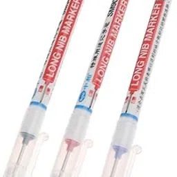 ATORSE® 3 Pieces 20mm Tips Deep Hole Pen Metal Drill Marker Pencil for Woodworking-image-18