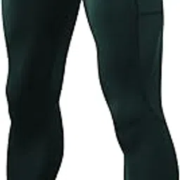 eryue Men Sports Pants Elastic Waist Side Po ETS Moisture-wi ing Stretchy Tights Running Weightlifting Athletic L ings-picture-41