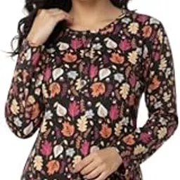 Women Pyjama Set for Night Wear | Soft & Comfortable Sleepwear Set | Stylish Printed Night Suit for Women| Printed Top & Bottom Set-picture-41