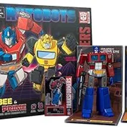 TRANSFORMERS AMK Series W2 Generation One Optimus Prime and Bumblebee Combo Pack Action Figure, Age 15+-picture-24