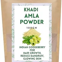 Khadi Emorose Amla Powder, 100gm for Strenthen Hair, Prevent Dandruff, Brighting Skin-picture-20