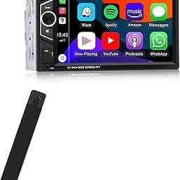 BoxWave Stylus Bag Compatible with Unitopsci Double Din CarPlay (6.2") - Stylus Holder Pouch, Portable Stylus Holder, Self-Adhesive for Unitopsci Double Din CarPlay (6.2") - Jet Black-picture-36