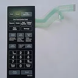 Able ME6194ST Microwave Oven Membrane Touch Keypad (Black)-picture-28