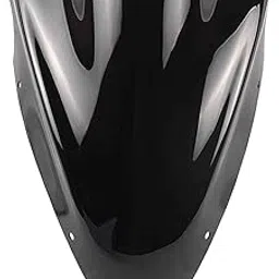 Aowbikes Visor Compatible for Pulsar 150 and 180 (Black) image 1