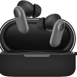 Mavro Silicone Case Cover Compatible with Oneplus Nord Buds 2r (Matte Black)-picture-16