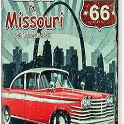 Eazywagon Decorative Retro Metal Signs Wall Plate – 12x8 Inch (Welcome to Misouri) | Weatherproof Vintage Metal Sign Plate for Cafe, Home, Bar, Garage | Decorative Wall Hanging Sign Board-picture-23