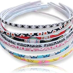 bello toko Versatile Hair Accessories: Stylish Bands, Floral Headbands, Cute Clips for Girls, Women, and Kids. Ideal for School, Gym Wear - 12-Pack Combo-picture-22