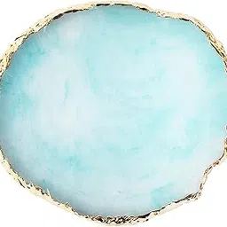 1 Piece Nail Art Palette Nail Polish Palette Mixing Palette Makeup Plate Nail Plates for Nail Art Nail Tip Holder Nail Art Display (1 blue)-picture-23