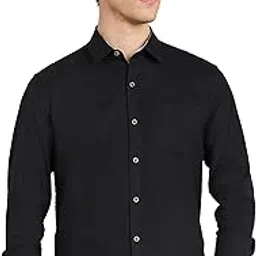 symbol premium Men's Cotton Smart Casual Shirt (Regular Fit | Solid Oxford | All Day Fresh)-picture-56