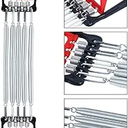 DARKNESS Chest Expander & Hand Gripper Muscle Exerciser with 5 Springs (3 in 1 Chest Expander) (Multicolour)-picture-11