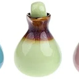 STYLEHEAVEN Beauty Salon Essential Oil Bottle Aromatherapy Ceramic Container Jar Blue-picture-17