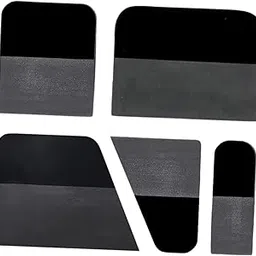 THE STYLE SUTRA 5Pcs Generic PPF Squeegees Accessories for Mirror Paint Protection Film Black-image-10