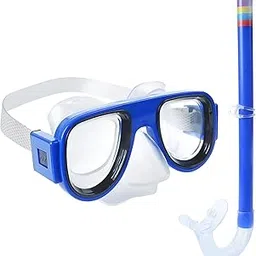 STHITI Swimming Scuba Diving Mask Anti Fog Swimming Goggles with Breathing Pipe Snorkel Set | Easy Breathing and Professional Snorkeling Gear for Adults Swimming Snorkeling Diving Sea(Pack of 1)-picture-31