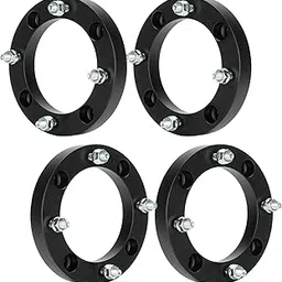 ILONPA 4pcs 4x156 ATV Wheel Spacers w/ 131mm Bore Compatible with Polaris Sportsman Ranger, Kawasaki Lakota, 3/8"-24 Studs 1 inch (25.4mm) Thickness, Not Hubcentric Wheel Adapters-picture-27