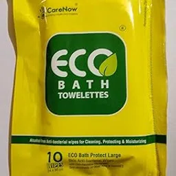 ECO bath Towelettes Large Ziplock - 6 packs X 10 wipes = 60 wipes-picture-28