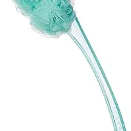 Skyrich Men's and Women's Long Handle Bath Body Brush Loofah Sponge Nylon Mesh Scrubber Shower Pouf-picture-12