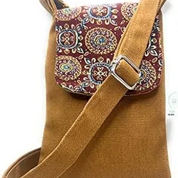 use.ecoproducts USE Ecoproducts Canvas Mobile Sling Bag For Women Small Crossbody Bag Phone Bag For Women Mobile Pouch Bag For Ladies Women Purse-picture-46