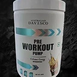 Australian Davisco Pre Workout Pump, Extreme Energy Formula, Cola Flavour, 400g-image-80