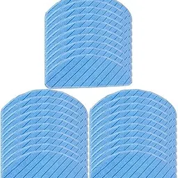 Odashen 30pcs Mop Cloth Repalcement Wipes for Ecovacs Deebot T9 AIVI T9 PRO T9 MAX T9 Power Vacuum Cleaner-image-70