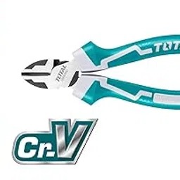 MR LIGHT TOTAL Total High Diagonal Cutting Pliers, 7"/180mm, 30% More Efficient Than Normal Pliers, Chrome Vanadium (Cr-V) High Durability THT230706S, Silver-picture-25