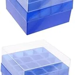 HOMOCONO 2pcs Microcentrifuge Tube Holder Storage Vial Organizers Freezer Storage Organizer-picture-26