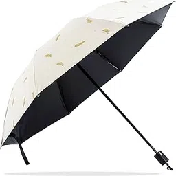 kraptick Feathers-Printed Umbrella, Umbrella for Rain, Wind Proof Umbrella, Water-Proof Umbrella for Men/Women/Boys/Girls/Kids, Travel Umbrella with Manual Mechanisms for Open and Close-picture-49