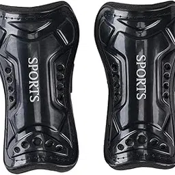 MERISHOPP 2X Soft Light Football Shin Pad Guard Sports Leg Protector Kids Adult Black|Sporting Goods|Team Sports|Soccer|Clothing, Shoes & Accessories|Protective Gear-image-2