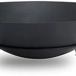 Sigdi Fire Pit for Garden - Steel Outdoor Fire Brazier for BBQ, Patio Heater, Camping - Portable Basket, Chimney Log Burning Wood Burner, Charcoal Bonfire-image-33