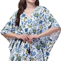 Women's 33" Sleeveless Rayon Kaftan with V-Neck-image-43