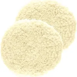 Autokrom Compounding Wool Pad Vehicle Polisher 8 Inches (Pack of 2) for Car/boat/trucks Single sided-picture-57